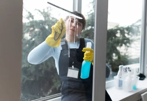 Nettoyage de vitres intérieures et extérieures à Ajac